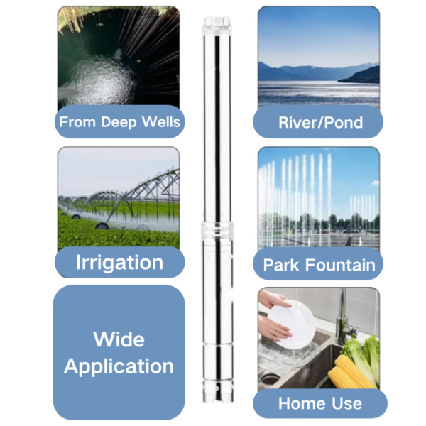 Solar DC Water Pump with Controller - Image 2