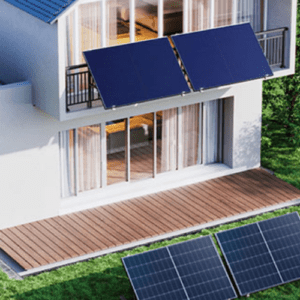 Foldable Balcony Solar System with Micro Inverter