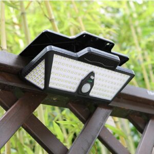 Solar Lights Clip On Solar Motion Sensor Clamp Lights IP65 Waterproof Wall Lights