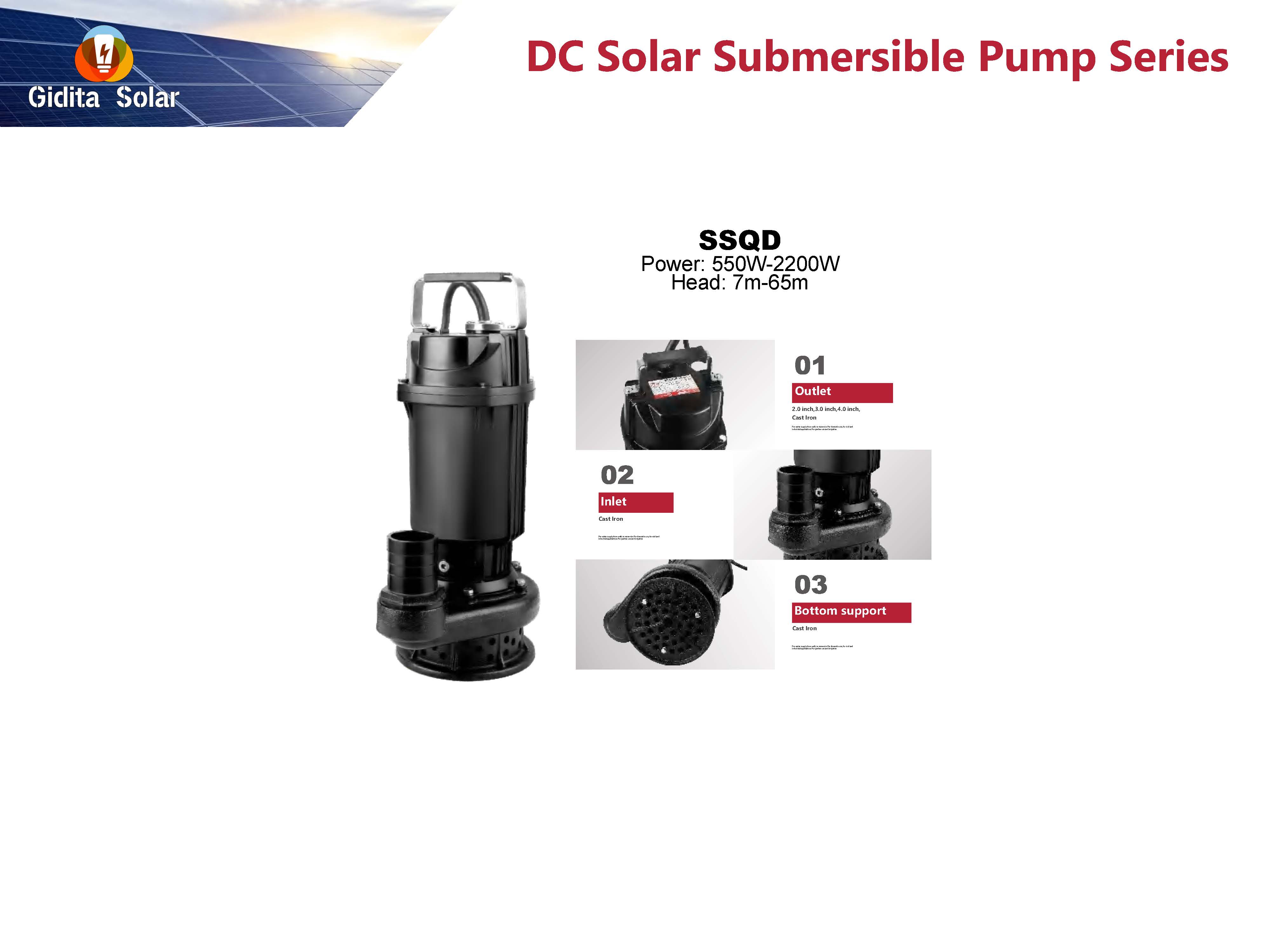 Solar Submersible Pump System (DC)