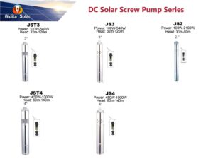 Solar Screw Pump System (DC)