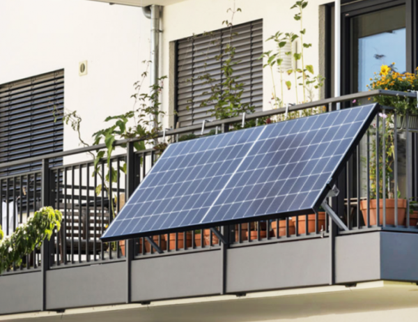 Hanging Balcony Solar System with Micro Inverter