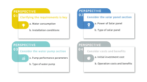 how to choose a solar water pump