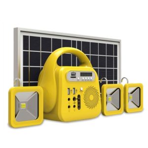 portable solar lighting system