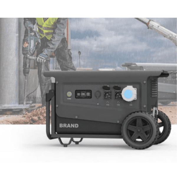 portable power generation with pull