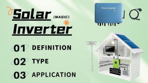 What is a solar inverter? A solar inverter is one of the very important part of solar system that can convert direct current (DC) into alternating current (AC). With the solar inverter, you can get the energy more easier.