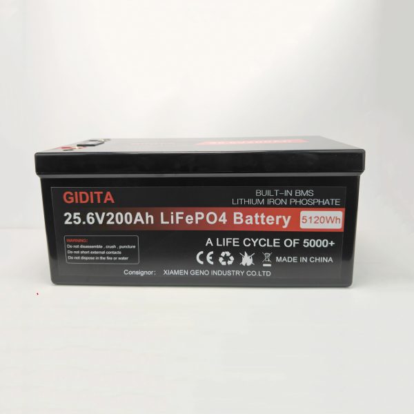 LiFePO4 Battery with 25.6V High Voltage & 200Ah Giant Capacity - Image 3