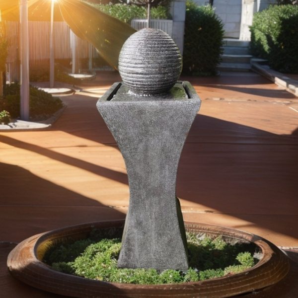 Solar Water Fountain With  Aesthetic Design - Image 6