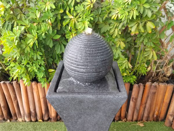 Solar Water Fountain With  Aesthetic Design - Image 2