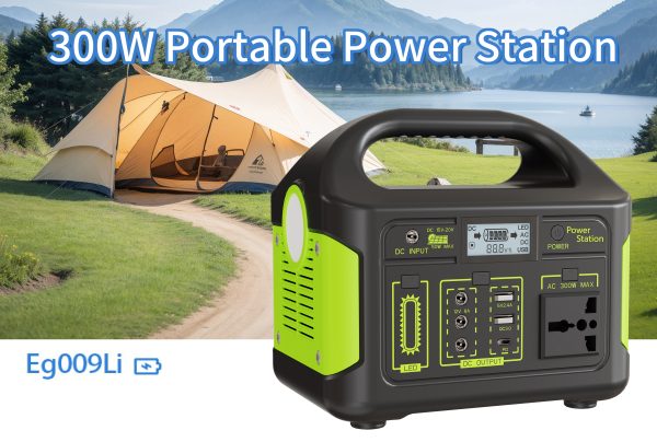300W Solar Power Station 204.8Wh, Modified Sine Wave Inverter, Portable for Camping/Emergency, Solar Charging (DC/USB) - Image 2