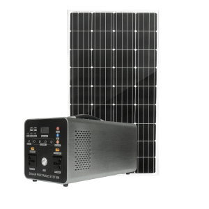 Best Price 1500W Portable Solar Energy System Lithium Battery Backup Power Supply for Home Camping Travel With Solar Panel.