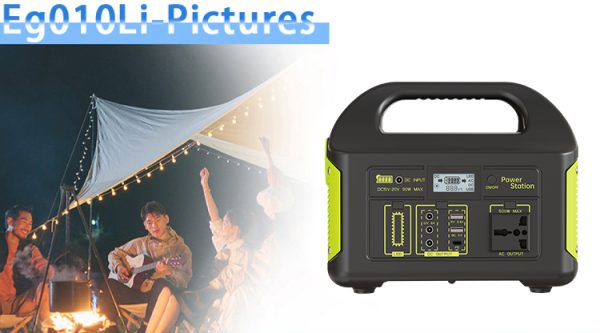 500W Solar Power Station 384Wh W/Solar Panel, Pure Sine Wave Inverter for Camping, RV, Emergency. - Image 3