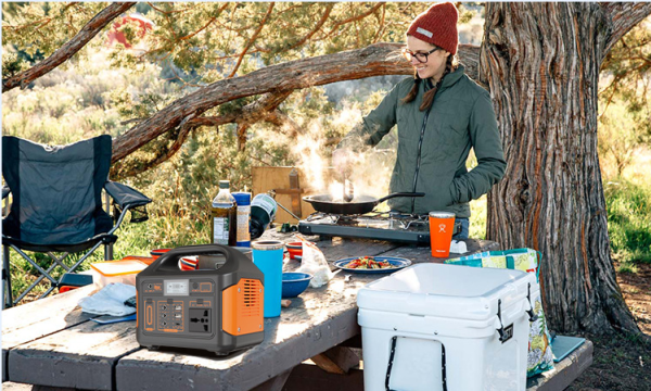 300W Portable Solar Power Station | 256Wh LiFePO4 Battery with AC Charging & Solar Panel Compatibility. - Image 5
