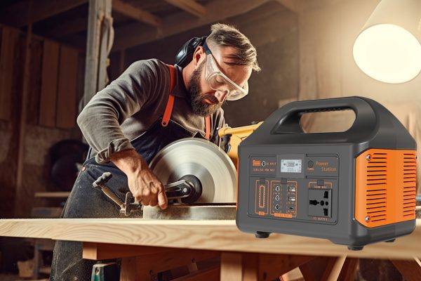 500W Portable Solar Generator | 460.8Wh LiFePO4 Power Station w/ AC & Solar Charging for Camping & Emergencies. - Image 2