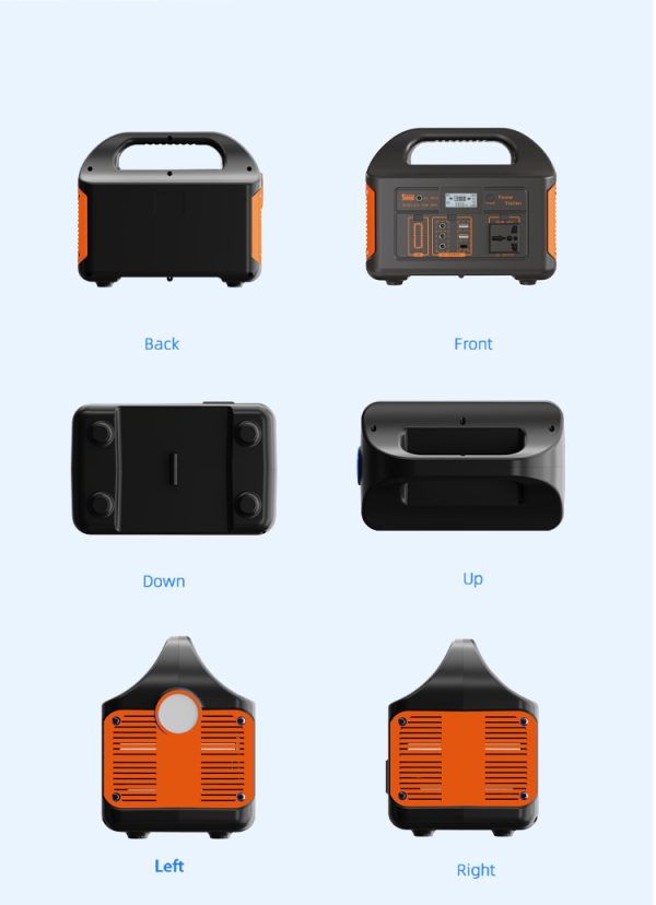 500W Portable Solar Generator | 460.8Wh LiFePO4 Power Station w/ AC & Solar Charging for Camping & Emergencies. - Image 5